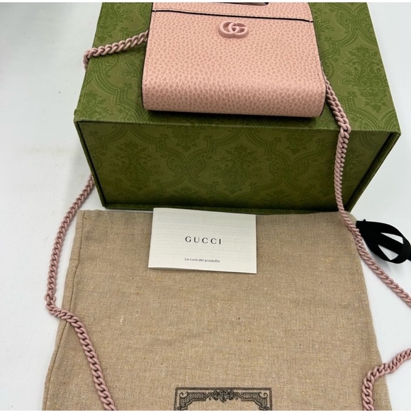 Women’s Gucci GG chain wallet made in italy - Picture 4 of 12